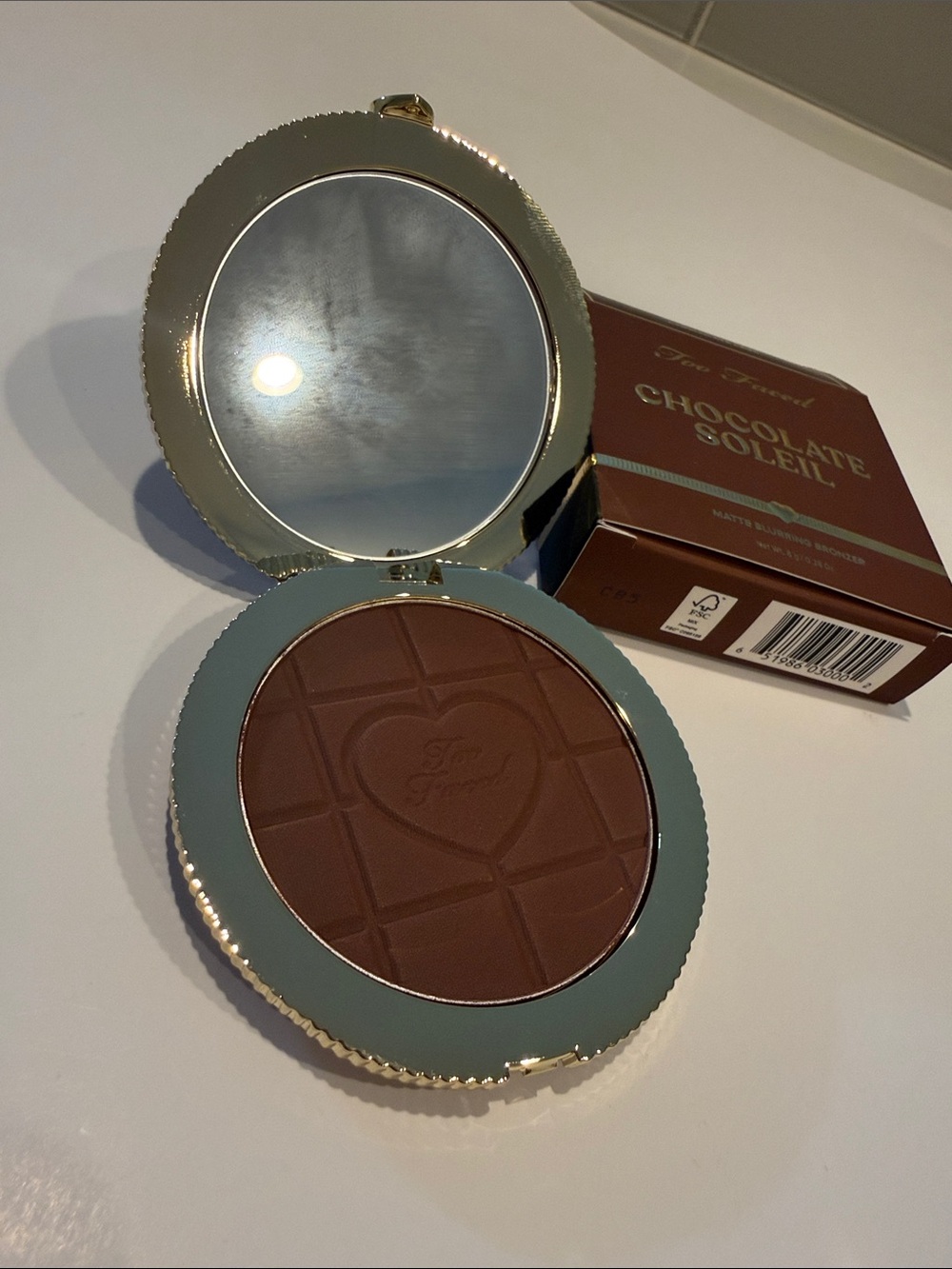 NIB Too Faced Chocolate Lava Soleil Matte Bronzer Deep - Picture 9 of 10